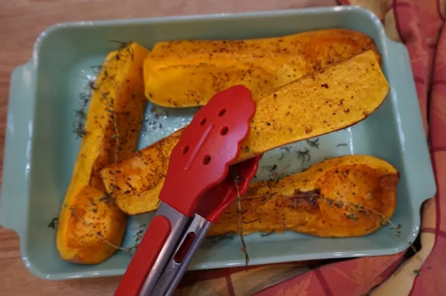 Roasted butternut squash.