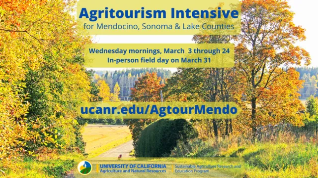 Agritourism Intensive Mendo - FB Tw