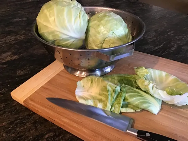 Removing Outer Leaves