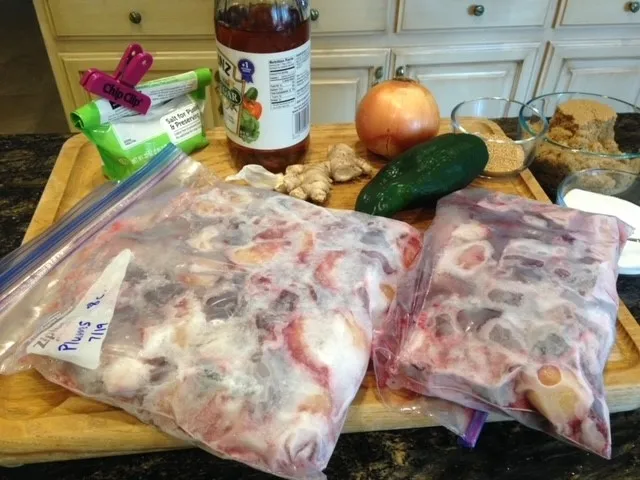 All ingredients gathered