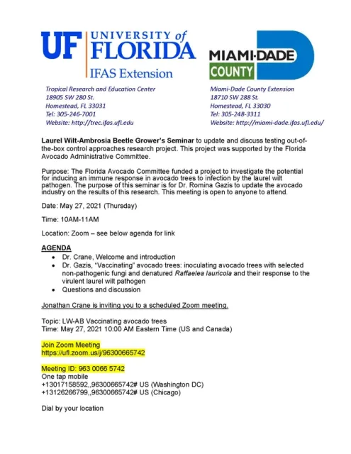 Avocado LW grower mtg May 2021 agenda-Zoom link Page 1