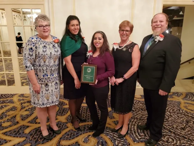 Lynn Schmitt-McQuitty, Claudia Díaz Carrasco, Liliana Vega, Lupita Fabregas y Russ Hill