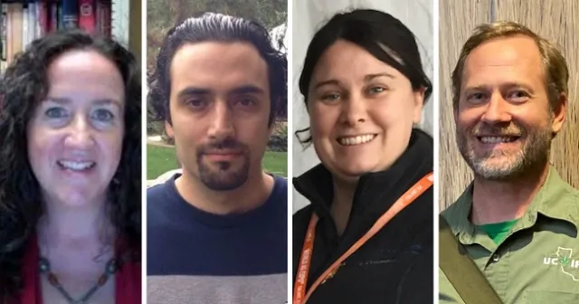 From left, Karey Windbiel-Rojas, Siavash Taravati, Niamh Quinn, Andrew Sutherland