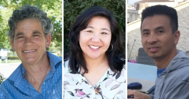 From left, Cheryl Wilen, Tunyalee Martin, Chinh Lam