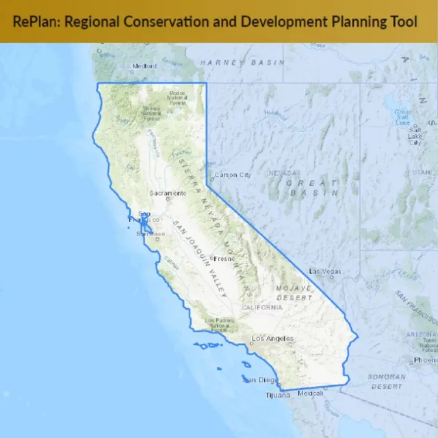 RePlan CA map