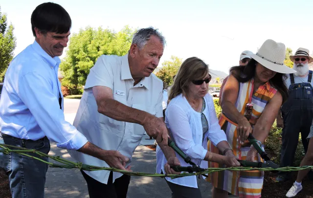 Grand Opening Vine Cutting July