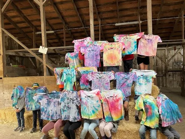 Elkus Summer Camper Tie Dye Activitiy