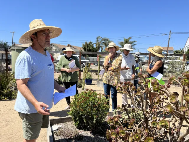 A Master Gardener at a Victory Garden workshop