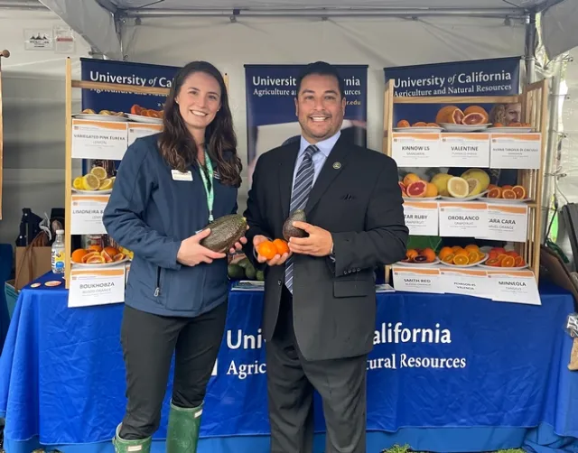 Anne Megaro with Assemblymember Carlos Villapudua
