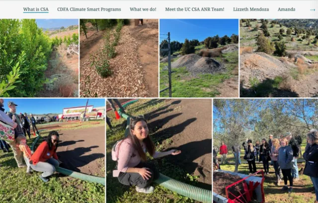 Screenshot shows the top navigation