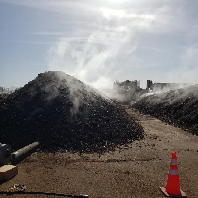 Hot ASP Pile in Gilroy