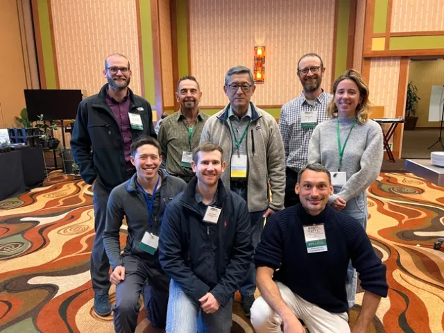 L to R: (Top) Chris Shogren, Don Merhaut, Loren Oki, Bruno Pitton, Emma Volk, (bottom) Eric Middleton, Grant Johnson and Gerry Spinelli.