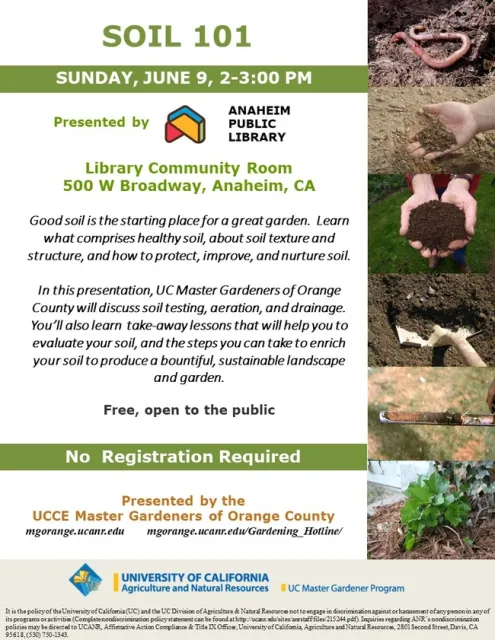 Create a Bountiful Garden with Healthy Soil – Join Our Workshop