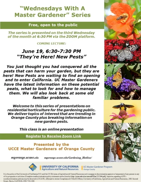 Conquer New Garden Pests: Learn How from the Experts – Sign Up Today