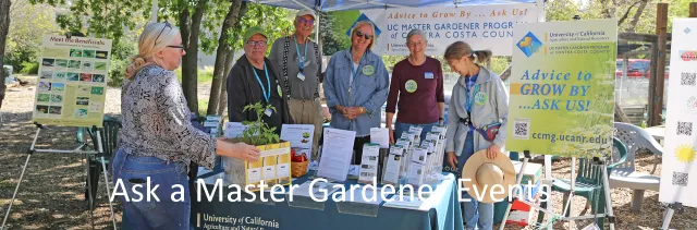 Ask A Master Gardener Events