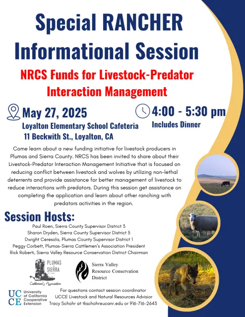 NRCS - Ranching With Predators Info Session
