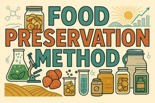 Food Preservation Method Graphic