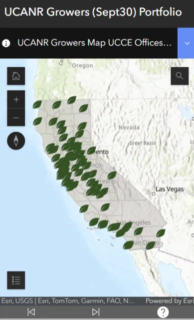 UCCE Offices Chosen as a Layer