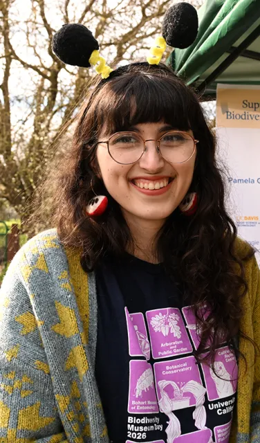 Samantha "Sam" Murray, education and garden coordinator of The Bee Haven