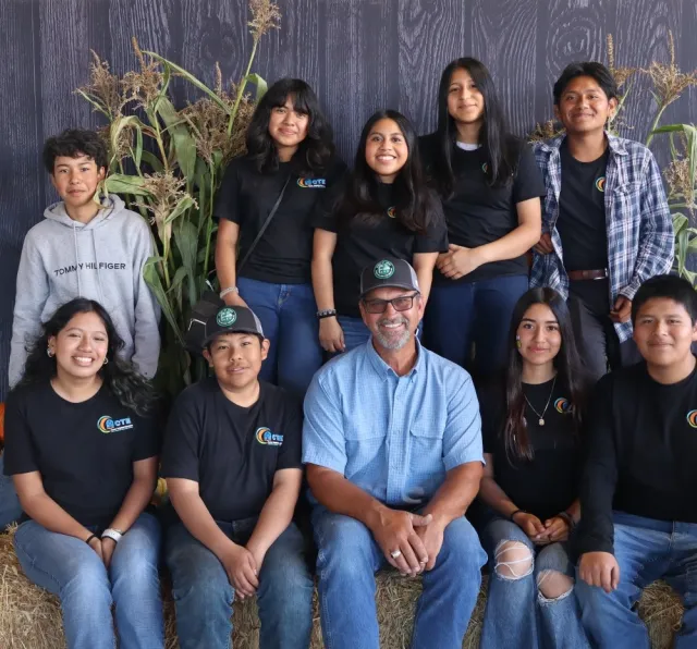MRC Farm Robotics team at the Mark Richardson CTE Center & Agricultural Farm
