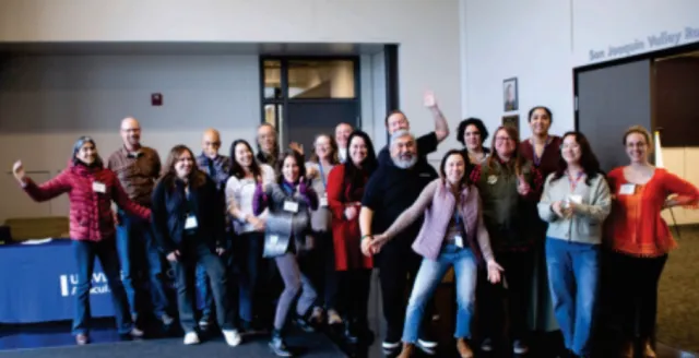 Inclusive Community Advisory Council smiling together