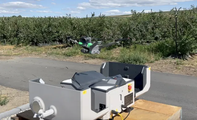 AI-enabled drone deters birds and turns aerial imagery into stand counts, weed maps and field intelligence