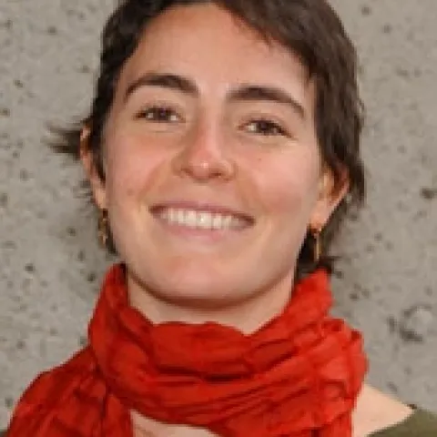 OUTSTANDING TEACHER--Andrea Lucky, doctoral candidate, UC Davis Department of Entomology, has been named recipient of an Outstanding Graduate Student Teaching Award. (Photo by Kathy Keatley Garvey)