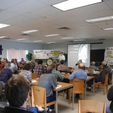 Classroom presentation.