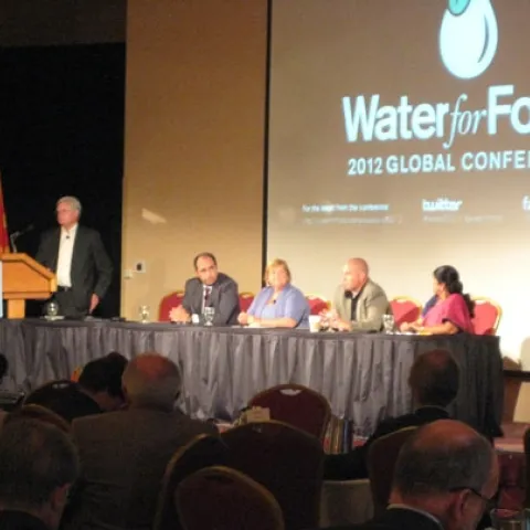 Water for Food Conference growers panel.