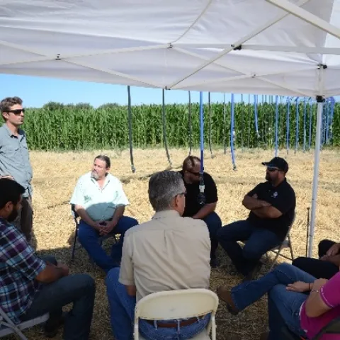 July 16, 2015. Field Meeting in Five Points.