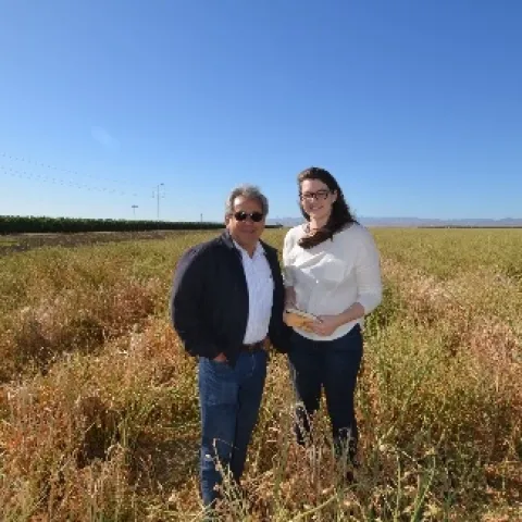 Gisele Herren and Jesse Sanchez