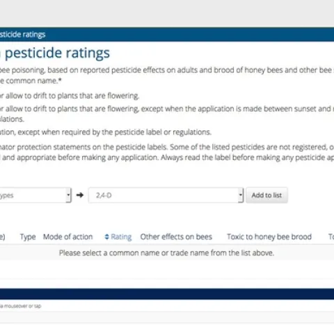 bee precaution ratings