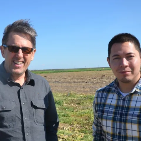 Scott Exo (left) US Country Manager for BCI and Carlos Silva (right) USA Program Officer.