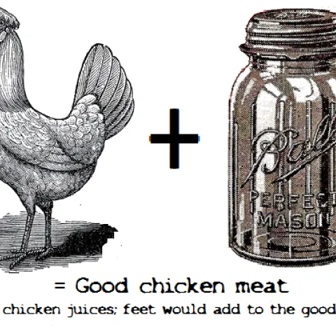 --and you do realize that I DO NOT recommend using an antique jar with a glass lid!!