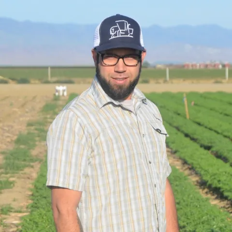 New UCD PhD student, Geoff Koch, who is working with Will Horwath on San Joaquin Valley Healthy Soils Program effort.
