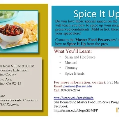 2 Spice It Up Class post June 7