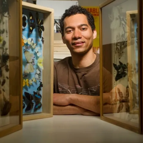 Ralph Washington Jr. captained the UC Berkeley-UC Davis Linnaean Games Team that won the regional championship at the 2018 PBESA meeting. He also captained the UC Davis Linnaean Games Teams that won the national championships in 2015 and 2016. (UC Davis Photo)