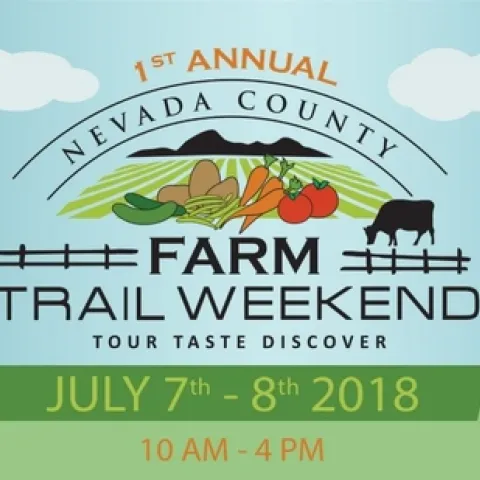 Nevada county Farm Trail Weekend logo
