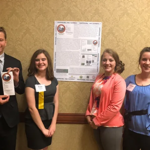 Siskiyou County Hi 4-H members presenting at Cal Focus