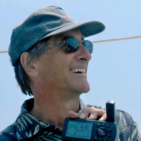 Lars Anderson sailing