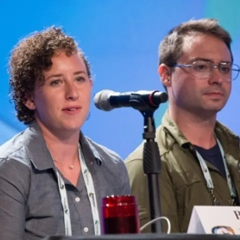 Doctoral candidates Emily Bick and Brendon Boudinot were part of the 2016 UC Davis Linnaean Games Team that won the national championship.