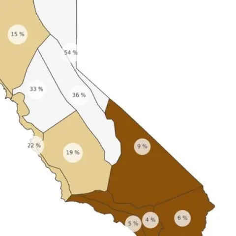 rainfall forecast CA