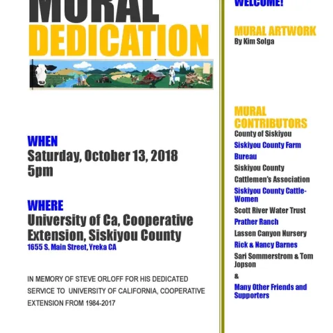 Mural Dedication Invite