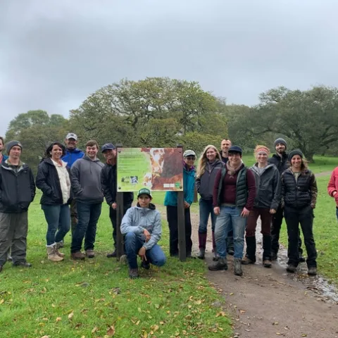 Spring 2019 SRJC Range Management Class at Taylor Mountain