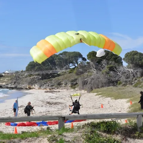 Geronimo over Rottnest