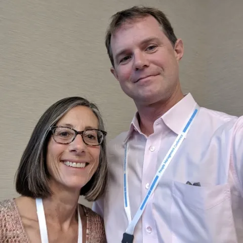 Marisa Neelon and Jim Downing, UC People Conference 2019