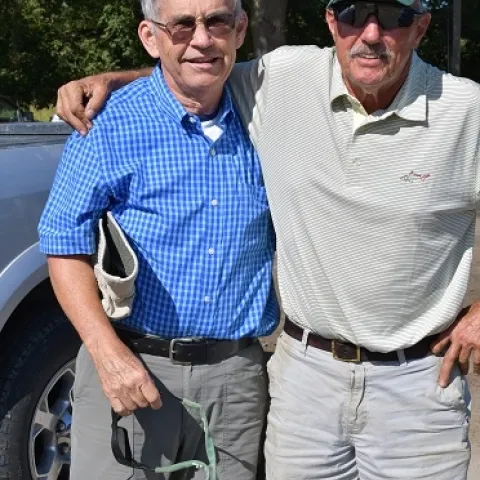Rick Reed (left) and Scott Park at Park Farming in Meridian, CA