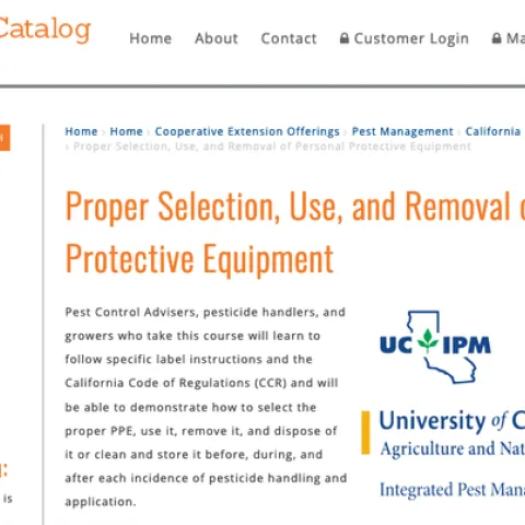 Online training courses