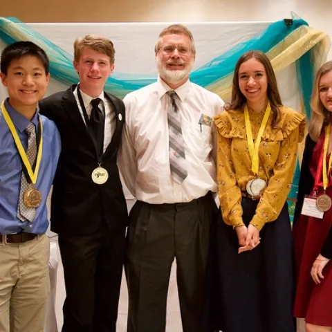 2019 NJHA Convention California 4-H team photo