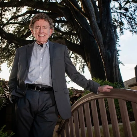 Former dean Gordon Rausser has gifted $50 million to Berkeley’s College of Natural Resources, the largest amount ever received by the college. (UC Berkeley photo by Keegan Houser)